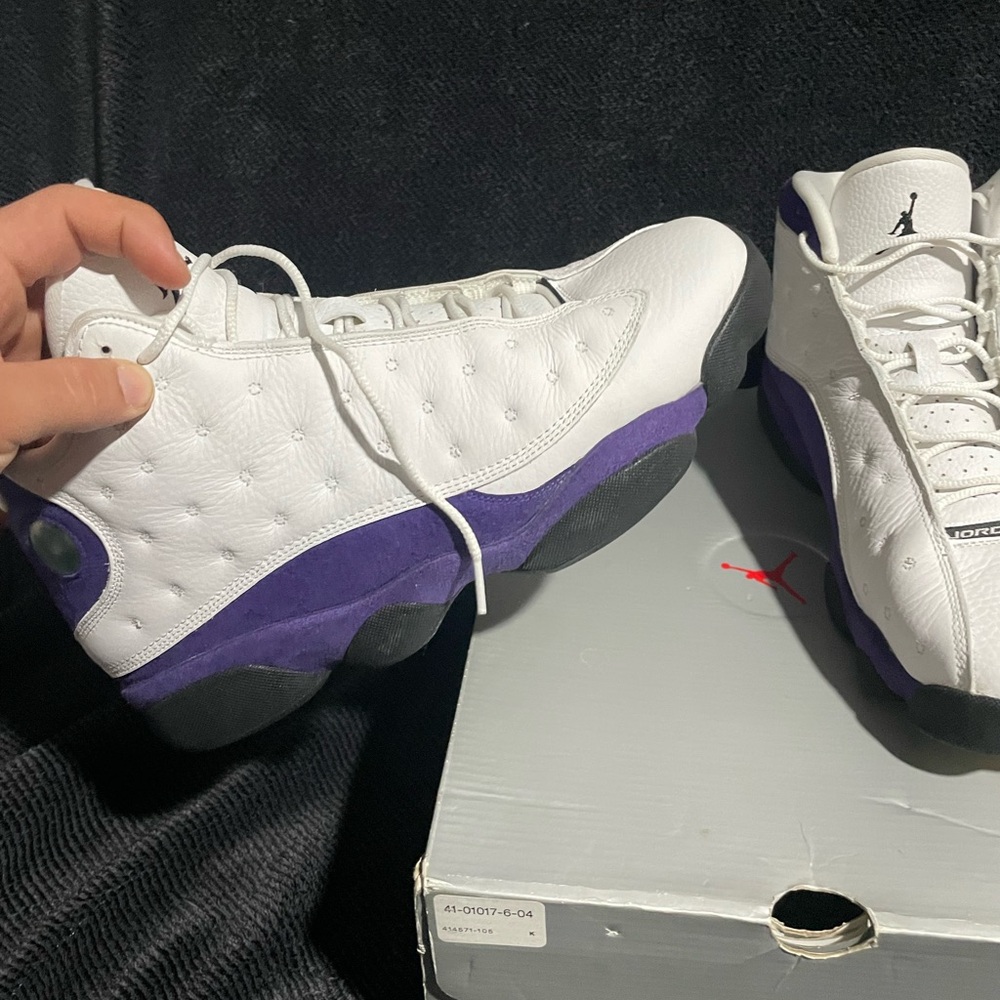 Nike Air Jordan 13 Retro lakers size 11.5 - Picture 2 of 8